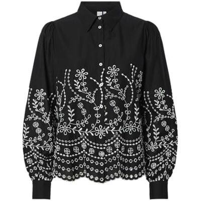 YAS luma Ls Shirt S. Noos, svart, 34 YAS luma Ls Shirt S. Noos, svart, 34