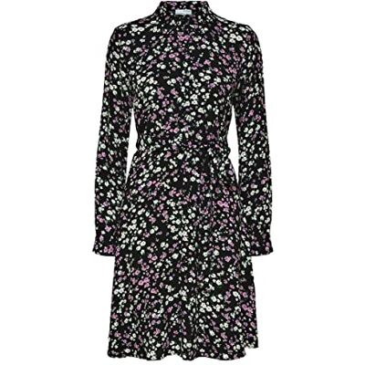 SELECTED FEMME SLFFIOLA LS AOP skjorta klänning NOOS-klänning, svart//AOP: Multi Flower, 34, Svart/Aop: multi blomma, 34 SELECTED FEMME SLFFIOLA LS AOP skjorta klänning NOOS-klänning, svart//AOP: Multi Flower, 34, Svart/Aop: multi blomma, 34