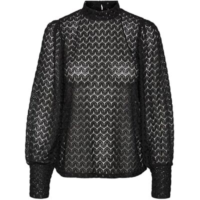 VERO MODA damblus blus, svart, L VERO MODA damblus blus, svart, L