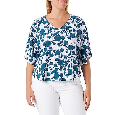 s.Oliver BLACK LABEL Blus 3/4 ärm, Blue Green, S s.Oliver BLACK LABEL Blus 3/4 ärm, Blue Green, S