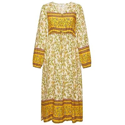 ISHA TRADE isha damer sommarklänning 15926488-IS01, ull vit flerfärgad, S, Sommarklänning, S ISHA TRADE isha damer sommarklänning 15926488-IS01, ull vit flerfärgad, S, Sommarklänning, S
