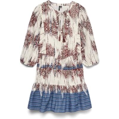 VERO MODA Tunic Vmeliza Isabel tunika 3/4 WVN, björk, S dam VERO MODA Tunic Vmeliza Isabel tunika 3/4 WVN, björk, S dam