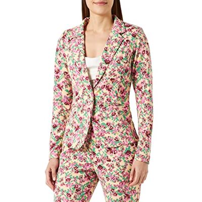ICHI Dam IHKATE Print BL14 Blazer, 201850/Structured Flower Mix1, XS, 201850/Structured Flower Mix1, XS ICHI Dam IHKATE Print BL14 Blazer, 201850/Structured Flower Mix1, XS, 201850/Structured Flower Mix1, XS