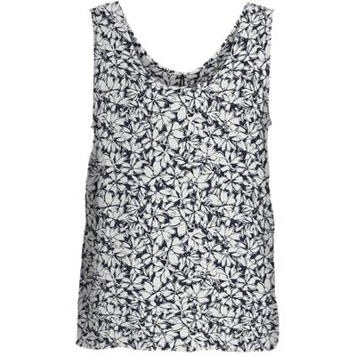 VERO MODA dam Vmmenny Tank WVN Ga Noos Top, Navy Blazer/Aop: huki, L VERO MODA dam Vmmenny Tank WVN Ga Noos Top, Navy Blazer/Aop: huki, L