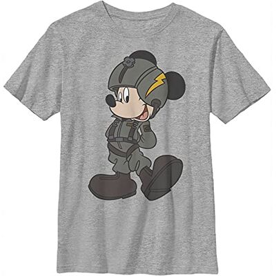 Disney -karaktärer Musse Jet Pilot pojke Crew T-shirt, atletisk ljung, X-Small, atletisk ljung, XS, Atletisk Heather, XS Disney -karaktärer Musse Jet Pilot pojke Crew T-shirt, atletisk ljung, X-Small, atletisk ljung, XS, Atletisk Heather, XS