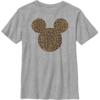 Disney karaktärer Cheetah Mouse pojke ljung besättning t-shirt, Atletisk Heather, XS Disney karaktärer Cheetah Mouse pojke ljung besättning t-shirt, Atletisk Heather, XS
