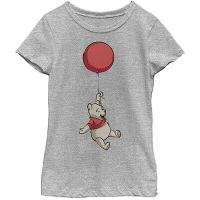 Disney flicka Nalle Puh Balloon Nalle T-shirt, Atletisk ljung, XS Disney flicka Nalle Puh Balloon Nalle T-shirt, Atletisk ljung, XS