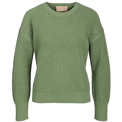 JJXX JACK & JONES Dam JXMILA LS Twist Crew Neck Knit NOOS, Loden frost, XS JJXX JACK & JONES Dam JXMILA LS Twist Crew Neck Knit NOOS, Loden frost, XS