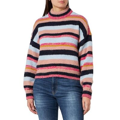 Bestseller A/S VMULRIKA LS highneck GA boo tröja, fuchsia lila/ränder: W. ASTRAL Aura/Misty/Skyway/Tawny oliv, L, Fuchsia Purple/Stripes:w. Astral Aura/Misty/Skyway/Tawny Olive, L Bestseller A/S VMULRIKA LS highneck GA boo tröja, fuchsia lila/ränder: W. ASTRAL Aura/Misty/Skyway/Tawny oliv, L, Fuchsia Purple/Stripes:w. Astral Aura/Misty/Skyway/Tawny Olive, L