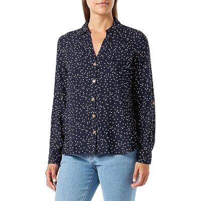 VERO MODA VMBUMPY L/S skjorta New WVN NOOS, Navy Blazer/Aop: bumpy Dot, S VERO MODA VMBUMPY L/S skjorta New WVN NOOS, Navy Blazer/Aop: bumpy Dot, S