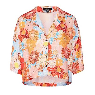 Mavi Damblus, tryckt skjorta, orange, M, Orange, M Mavi Damblus, tryckt skjorta, orange, M, Orange, M