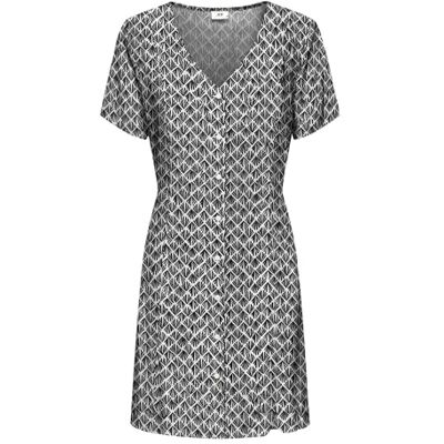JDY starsezen Life S/S skjortklänning WVN dia, Molndansare, M JDY starsezen Life S/S skjortklänning WVN dia, Molndansare, M
