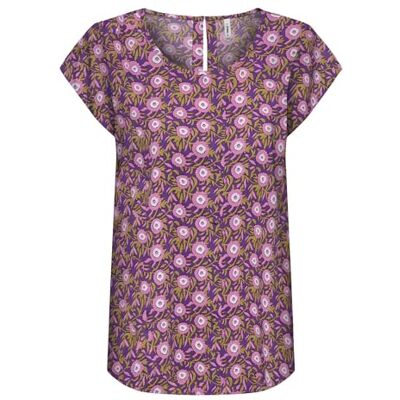 ONLY Onlnova Life Vis S/S Top, amaranth lila, L ONLY Onlnova Life Vis S/S Top, amaranth lila, L