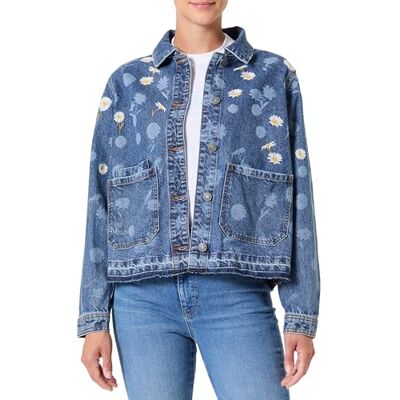 Desigual CHAQ_DAISY, 5053 DENIM MEDIUM WASH, XS, Blå, XS Desigual CHAQ_DAISY, 5053 DENIM MEDIUM WASH, XS, Blå, XS