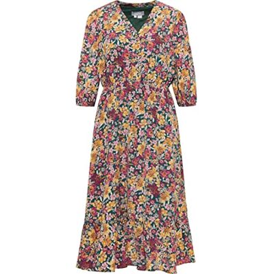JANTJEL Midiklänning för kvinnor med blomtryck 10523641-JA04, vit, flerfärgad, XXL, Midiklänning med blommigt tryck, XXL JANTJEL Midiklänning för kvinnor med blomtryck 10523641-JA04, vit, flerfärgad, XXL, Midiklänning med blommigt tryck, XXL