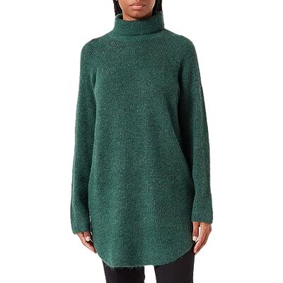 PIECES Dam Pcellen Ls Long Knit Noos Bc Qx stickad tröja, Vandringsgrön, 42/44/L PIECES Dam Pcellen Ls Long Knit Noos Bc Qx stickad tröja, Vandringsgrön, 42/44/L