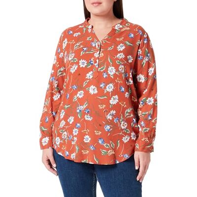 SIDONA Blus, Roströd Multifärg, XL Dam, Rost Red Multifärg, XL SIDONA Blus, Roströd Multifärg, XL Dam, Rost Red Multifärg, XL