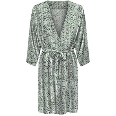 ONLY Onlnova Life Vis 3/4 Zula Kimono AOP Cs, Quiet Green, S ONLY Onlnova Life Vis 3/4 Zula Kimono AOP Cs, Quiet Green, S
