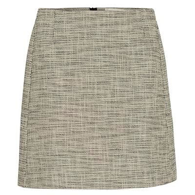 InWear Dam skirt A-linje med en Mid Waist dam, Svart/vit, 36 InWear Dam skirt A-linje med en Mid Waist dam, Svart/vit, 36