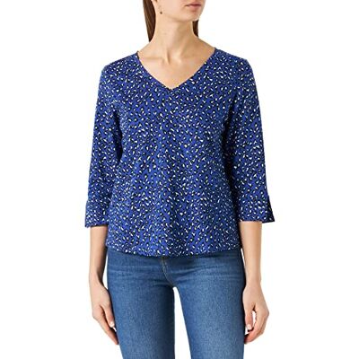 Part Two RiekesPW TS Regular fit 3/4 ärm T-shirt, blå leo tryck, XL dam, Bluing Leo-tryck, XL Part Two RiekesPW TS Regular fit 3/4 ärm T-shirt, blå leo tryck, XL dam, Bluing Leo-tryck, XL