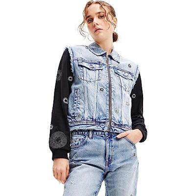 Desigual JACKET_ZENKIU, 5053 DENIM MEDIUM Tvätt, S, blå, S Desigual JACKET_ZENKIU, 5053 DENIM MEDIUM Tvätt, S, blå, S