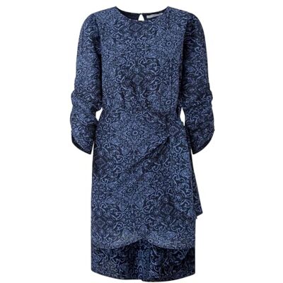 Pepe Jeans Clarin klänning för kvinnor, blå (Dulwich Blue), XL, Blå (Dulwich blå), XL Pepe Jeans Clarin klänning för kvinnor, blå (Dulwich Blue), XL, Blå (Dulwich blå), XL