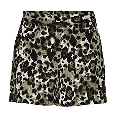 NOISY MAY Nmclara Smiley Nw Noos shorts för kvinnor, Kalamata/Aop: leo, M NOISY MAY Nmclara Smiley Nw Noos shorts för kvinnor, Kalamata/Aop: leo, M