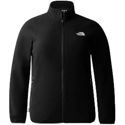 The North Face Plus 100 Glacier Full Zip Fleecejacka för kvinnor, Tnf Black/Npf, 48/50 The North Face Plus 100 Glacier Full Zip Fleecejacka för kvinnor, Tnf Black/Npf, 48/50