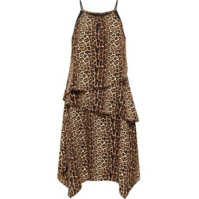 nolie Damklänning med leopardtryck 1922828-NO01, Beige Leo, XS, Klänning med leopardtryck, XS nolie Damklänning med leopardtryck 1922828-NO01, Beige Leo, XS, Klänning med leopardtryck, XS