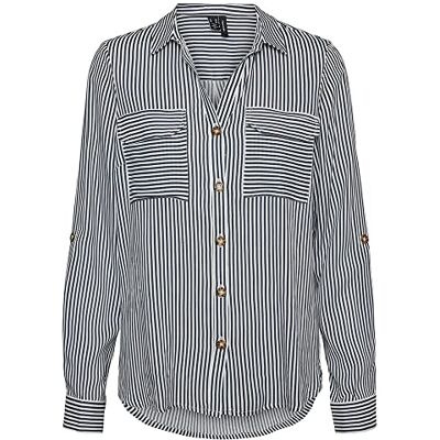 VERO MODA damskjorta VMBUMPY L/S skjorta New NOOS TLL, Snövit 1, S Tall VERO MODA damskjorta VMBUMPY L/S skjorta New NOOS TLL, Snövit 1, S Tall