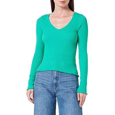 VERO MODA Bestseller A/S VMEVIE LS V-hals GA NOOS tröja, mint, XL, Mint, XL VERO MODA Bestseller A/S VMEVIE LS V-hals GA NOOS tröja, mint, XL, Mint, XL
