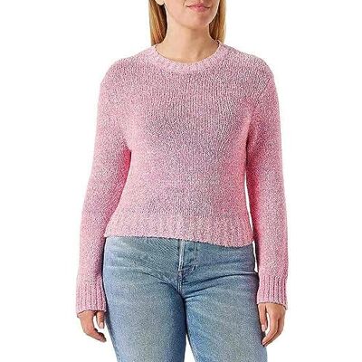 HUGO Kvinnors Solarina stickad tröja, medium rosa 662, XL, Medium rosa 662, XL HUGO Kvinnors Solarina stickad tröja, medium rosa 662, XL, Medium rosa 662, XL