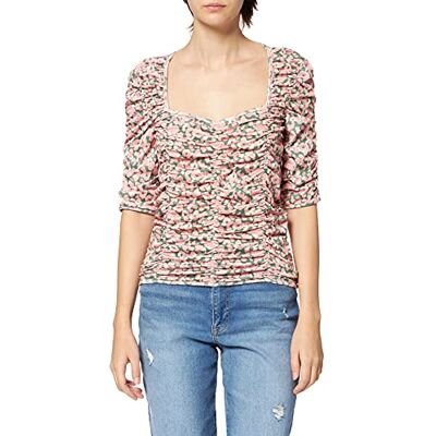 NA-KD dam Gathered Jersey Top Skjorta NA-KD dam Gathered Jersey Top Skjorta