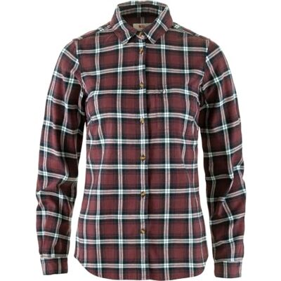 Fjällräven dam Övik flanellskjorta W, port/Breeze blå, XL, Port/Breeze blå, XL Fjällräven dam Övik flanellskjorta W, port/Breeze blå, XL, Port/Breeze blå, XL