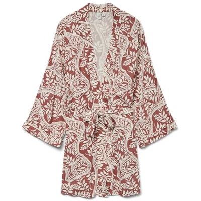VERO MODA Vmbali 3/4 Kimono WVN Btq Ga, Marsala, XS VERO MODA Vmbali 3/4 Kimono WVN Btq Ga, Marsala, XS