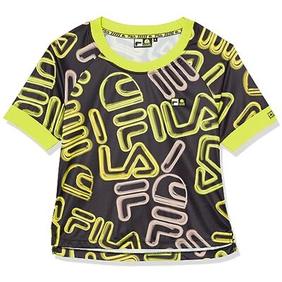 VR46 VR 46 Cropped AOP Fila Riders Academy T-Shirt Damer (1) VR46 VR 46 Cropped AOP Fila Riders Academy T-Shirt Damer (1)