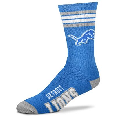 For Bare Feet Detroit Lions 4-Stripe Deuce strumpor, medium For Bare Feet Detroit Lions 4-Stripe Deuce strumpor, medium