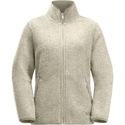 Jack Wolfskin W High Curl Jacka Dam, panna cotta, XXL Jack Wolfskin W High Curl Jacka Dam, panna cotta, XXL