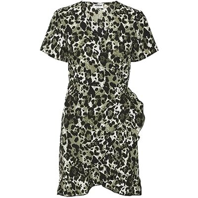 NOISY MAY dam Nmclara Bianca S/S Wrap Dress Noos Klänning NOISY MAY dam Nmclara Bianca S/S Wrap Dress Noos Klänning