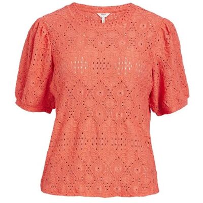 Object Objfeodora S/S Top Noos t-shirt, georgi persika, XS Object Objfeodora S/S Top Noos t-shirt, georgi persika, XS