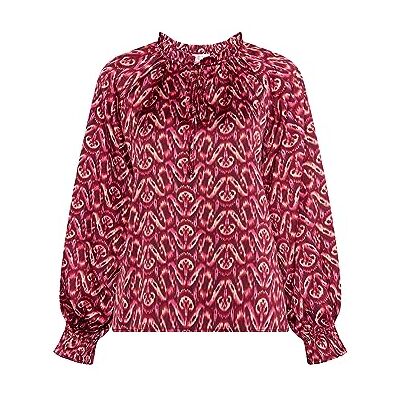 SWIRLY damblus, Rosa flerfärgad, S SWIRLY damblus, Rosa flerfärgad, S