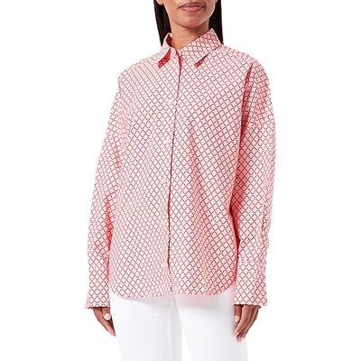 United Skjorta Damer, Rosa Randig 67t, S United Skjorta Damer, Rosa Randig 67t, S