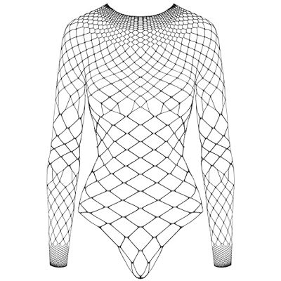 Cottelli FANTASY Body - Långärmad nätkropp med strass Cottelli FANTASY Body - Långärmad nätkropp med strass