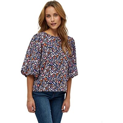 Minus Dam Selia 3/4 ärm blus 2, askrosa tryck, 8, Ask ros tryck, 34 SE Minus Dam Selia 3/4 ärm blus 2, askrosa tryck, 8, Ask ros tryck, 34 SE