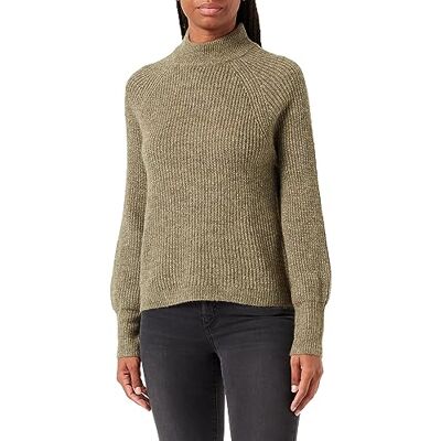 PIECES Bestseller A/S Dam Pcnatalee Ls O-neck Knit Noos Bc tröja, Djupt ljus grön, XS PIECES Bestseller A/S Dam Pcnatalee Ls O-neck Knit Noos Bc tröja, Djupt ljus grön, XS
