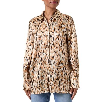 VERO MODA VMEMMA ELIA L/S skjorta WVN BTQ, Björk/Aop: elia, L VERO MODA VMEMMA ELIA L/S skjorta WVN BTQ, Björk/Aop: elia, L