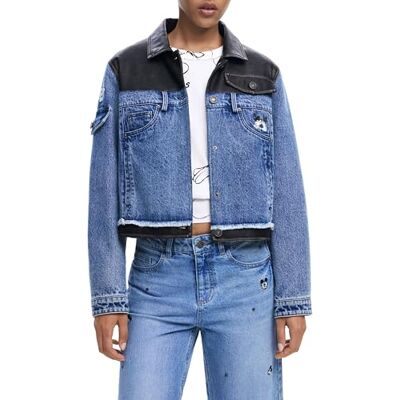 Desigual CHAQ_CONSTRAS, 5053 DENIM MEDIUM WASH, M, Blå, M Desigual CHAQ_CONSTRAS, 5053 DENIM MEDIUM WASH, M, Blå, M
