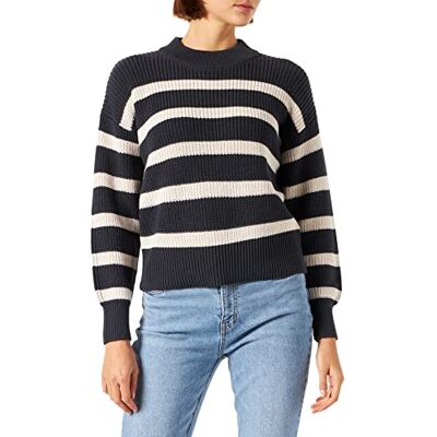 Part Two RetaPW PU Pullover, Whitecap Gray Stripe, XL dam Part Two RetaPW PU Pullover, Whitecap Gray Stripe, XL dam