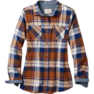 Legendary Whitetails Dam Cottage Escape flanellskjorta button-down-skjorta, kungsblå rutig, X-Large Legendary Whitetails Dam Cottage Escape flanellskjorta button-down-skjorta, kungsblå rutig, X-Large