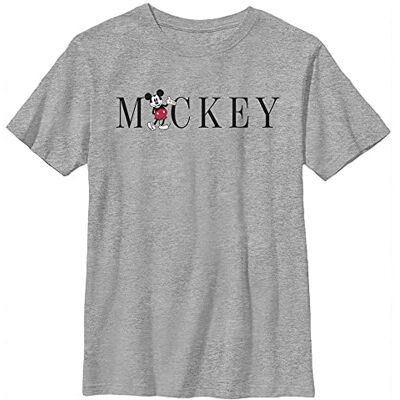 Disney -karaktärer Simply Musse Pigg pojke T-shirt, atletisk ljung, X-Small, atletisk ljung, XS, Atletisk Heather, XS Disney -karaktärer Simply Musse Pigg pojke T-shirt, atletisk ljung, X-Small, atletisk ljung, XS, Atletisk Heather, XS